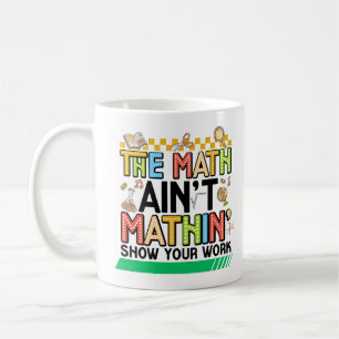 Matematiken stämmer inte Roliga presenter för skol Kaffemugg