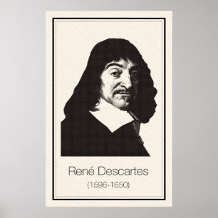 Matematiker - Descartes Poster