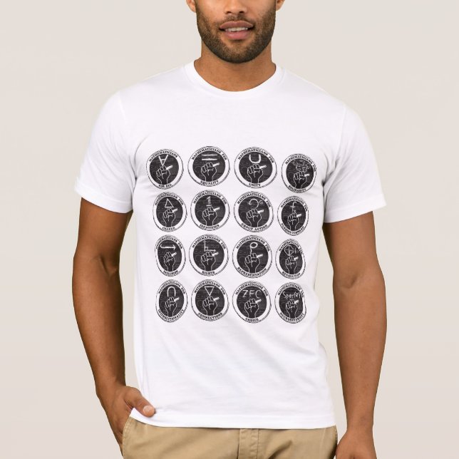 Matematiker för alla etc T-shirt (Framsida)