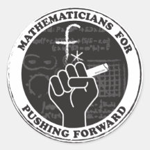 Matematiker för att driva fram stickers