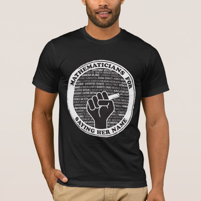 Matematiker för att säga Namn T-Shirt (Framsida)