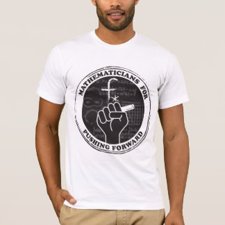 Matematiker för att skjuta fram T-shirt