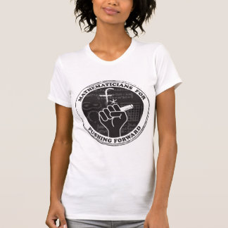 Matematiker för framskridande t shirt