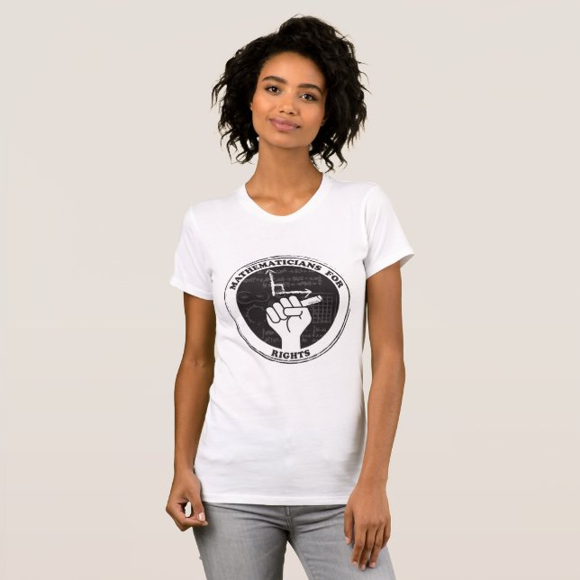 Matematiker för Höger T-shirt (Hel framsida)