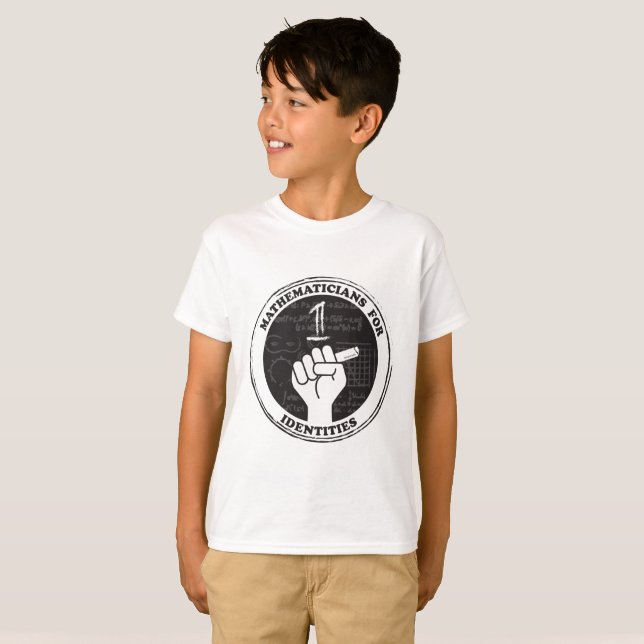 Matematiker för identiteter T-shirt - barn (Hel framsida)