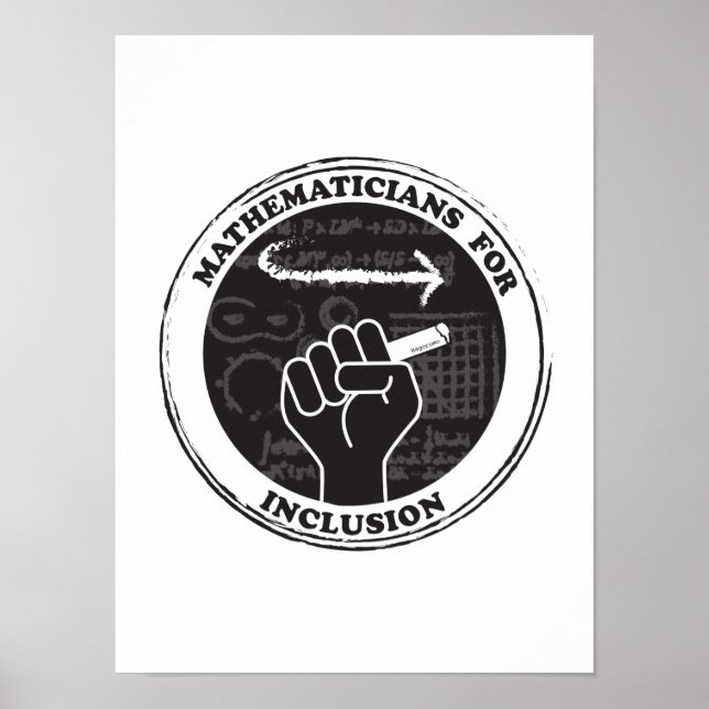 Matematiker för inkludering Poster (Framsidan)