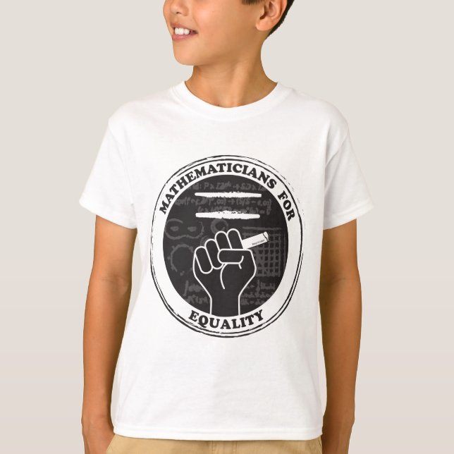 Matematiker för jämställdhet T-Shirt (Framsida)