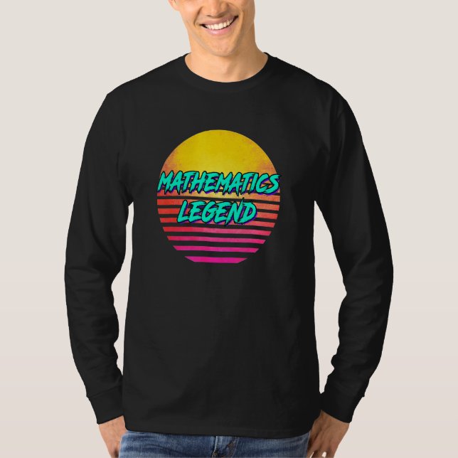Matematiker Kostym Matematik T Shirt (Framsida)