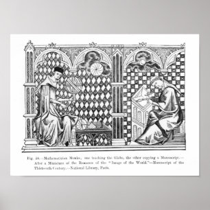 Matematiker Munk: en lärare i Globe Poster