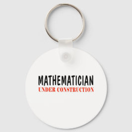 Matematiker _ under uppbyggnad nyckelring