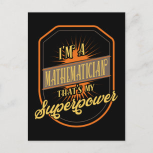 Matematiker Vykort