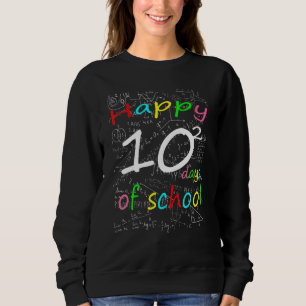 Matematikformel 100 dagar av skolan matte lärare t shirt