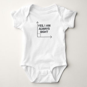 Matematikingenjör Ja är alltid Höger matematik T Shirt