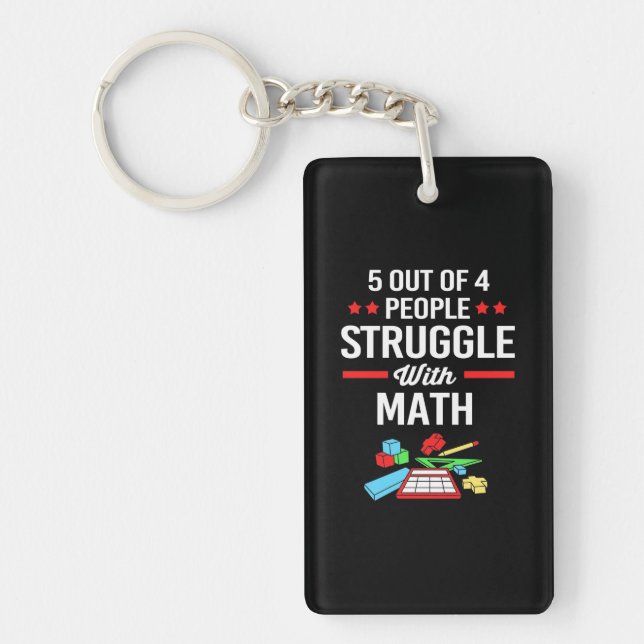 Matematiklärare 5 av 4 personer (Framsidan)