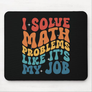Matematiklärare jag löser matteproblem som om det musmatta