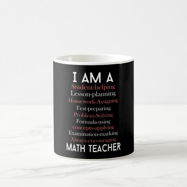 Matematiklärare Kaffemugg (Center)
