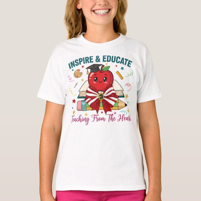 "Matematiklärarna gör varje problem värdefullt T-s T Shirt (Framsida)