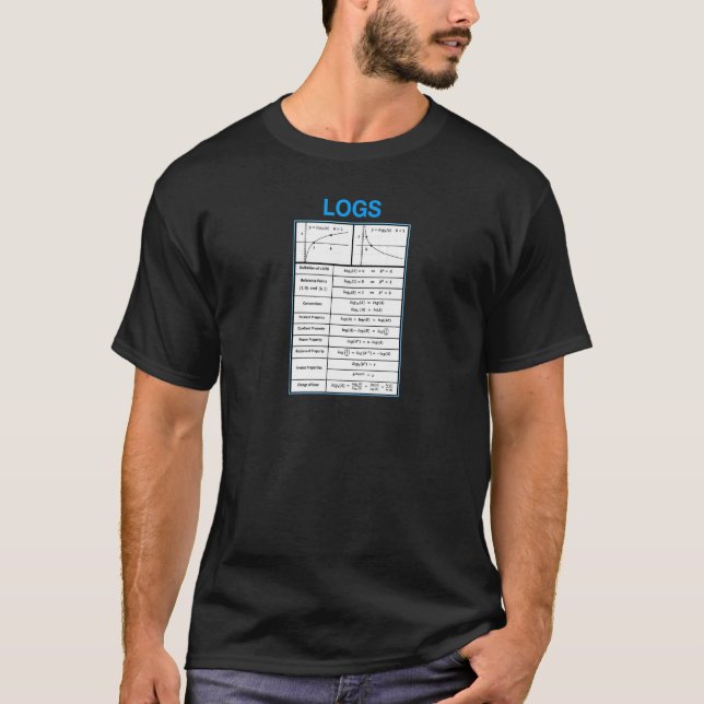 Matematikloggar och logistiska Egendom ( T Shirt (Framsida)