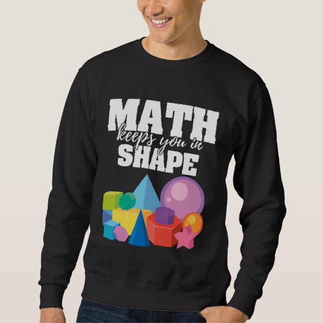 Matematikmatematik för Behållor som du använder i  Lång Ärmad Tröja (Framsida)