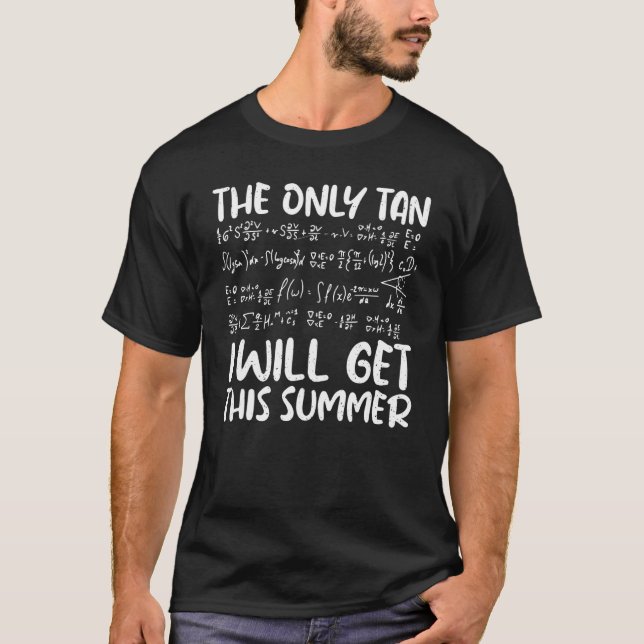 Matematikordspråk T Shirt (Framsida)