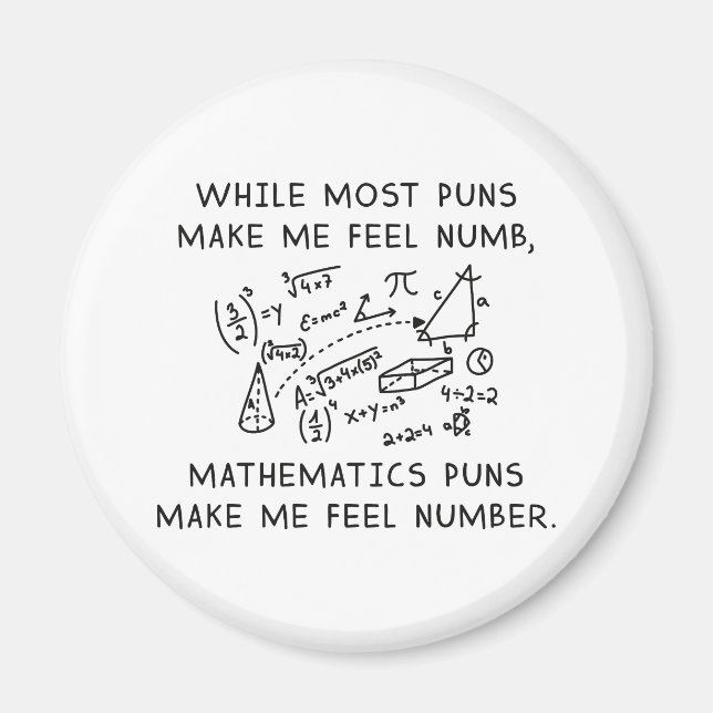 Matematikpunk Magnet (Framsidan)