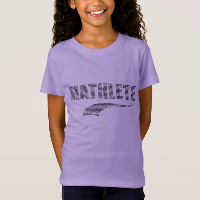 Matematikstjärna T Shirt (Framsida)