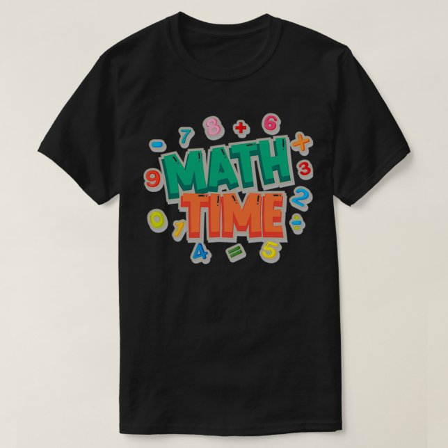 Matematiktid 1 t shirt (Design framsida)