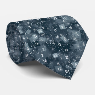 Matematisk Abstrakt Tie Slips