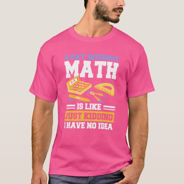 Matematisk apparat för matematisk matematik Geek T Shirt (Framsida)