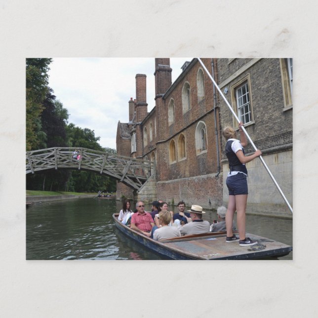 Matematisk bro, Cambridge Vykort (Framsida)