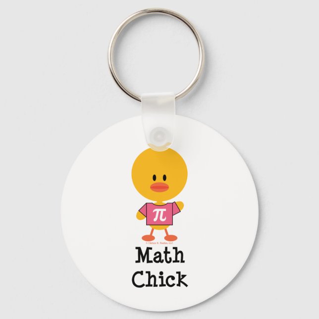 Matematisk Chick, Nyckelring (Framsida)