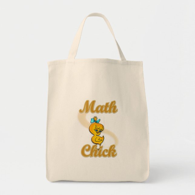 Matematisk Chick Tygkasse (Framsidan)
