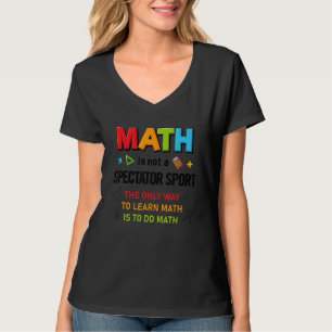 Matematisk dagskalkylator Nummer på inlärningsmate T Shirt