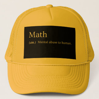 Matematisk definition - Sarkastisk hat Keps