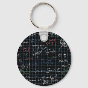 Matematisk ekvation för Math Geek Teacher Student Nyckelring
