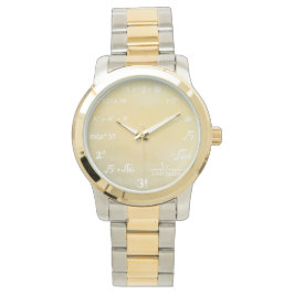 Matematisk ekvationsbevakning för matematik Geeks Armbandsur