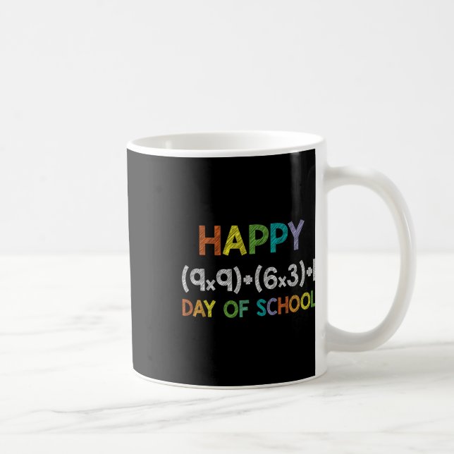 Matematisk formel 100 dagar skolmatning 100 dagar  kaffemugg (Höger)