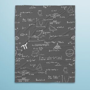 Matematisk formel Algebra Nerd Fleecefilt