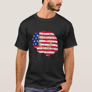 Matematisk formel i min Mindfx1x1 förblir positiv T Shirt