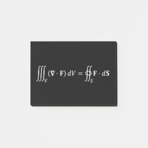 Matematisk formel post-it block