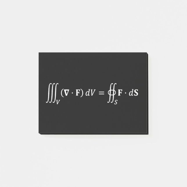 Matematisk formel post-it block (Framsida)