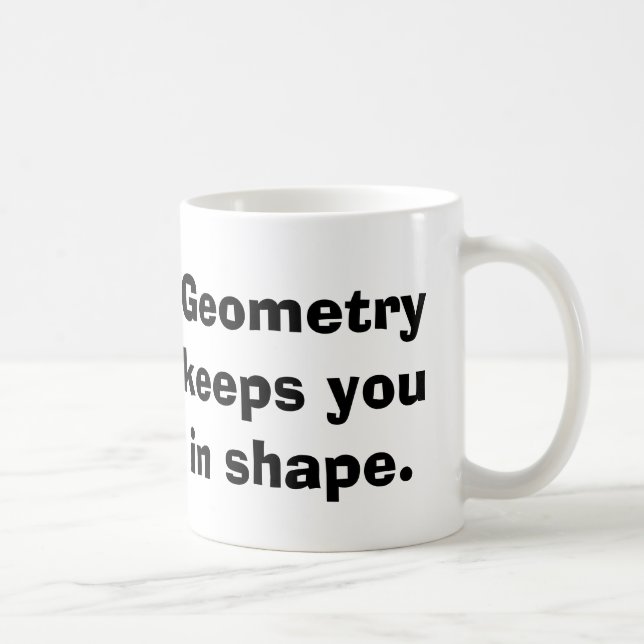 Matematisk geometri Mugg (Höger)