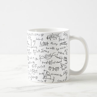 Matematisk kaffekopp för matematikentusiaster