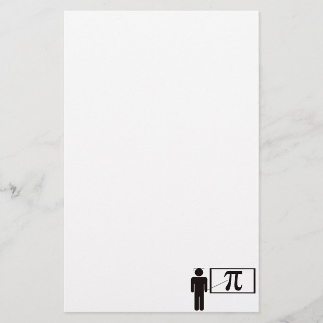 Matematisk lärare brevpapper (Framsida)