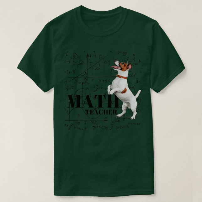 Matematisk lärargåva Unik gåva till lärare Math C T Shirt (Design framsida)