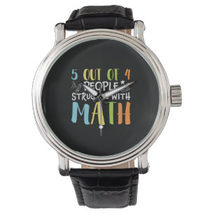 Matematisk lärarstrid med matematik armbandsur