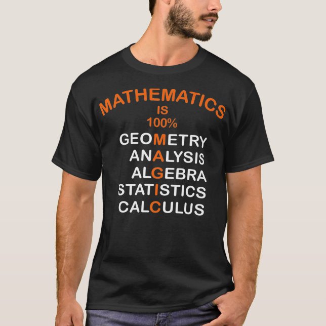 Matematisk matematik är Magic Premium  T Shirt (Framsida)
