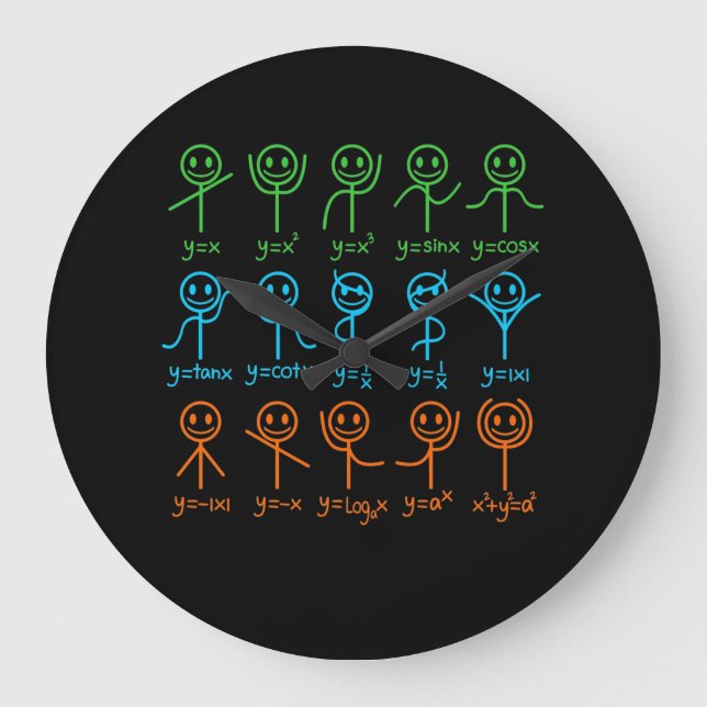 Matematisk matematik för matematik för matematik stor klocka (Framsida)