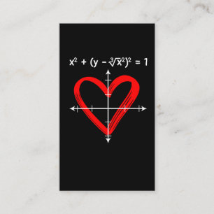 Matematisk matematiker för matematik i Valentines Visitkort