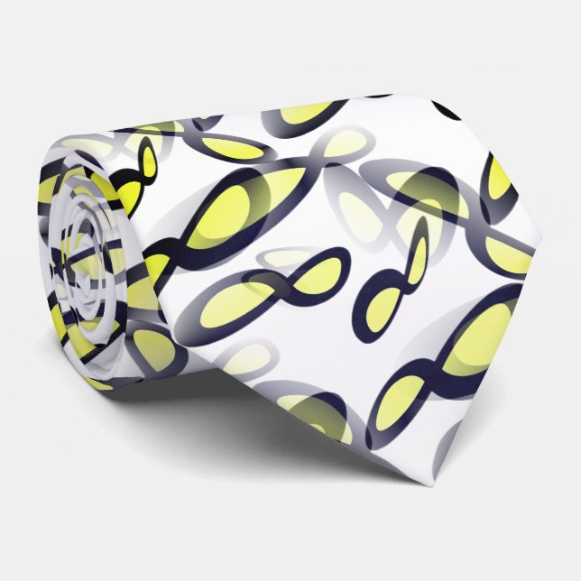 Matematisk oändlighetssymbol vid minimalism Stil Slips (Rullad)